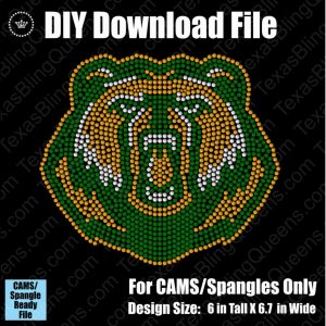 Bears Grizzlies Mascot Download File - DSG for CAMS/ProSpangle/Elite